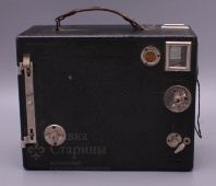 Коробочный фотоаппарат Unette фирмы Ernemann A.G., Германия, 1920-30 гг.