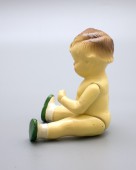 Советская детская игрушка «Кукла-младенец»
