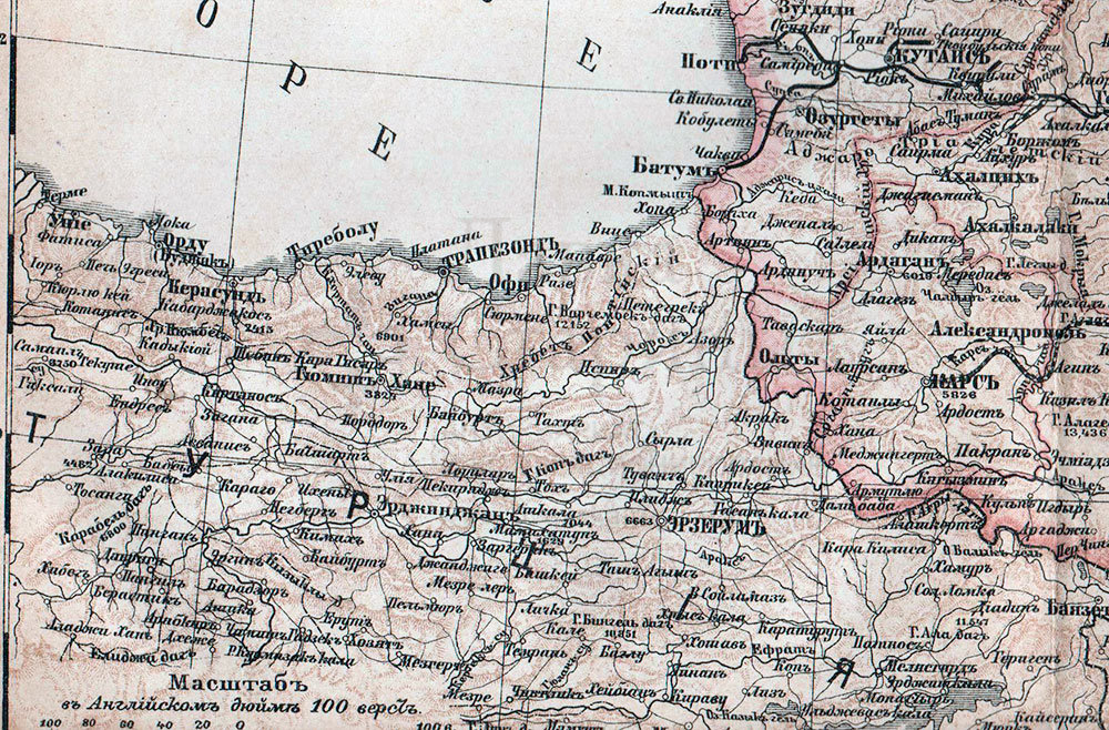 Северо кавказский край карта 1924