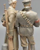 Скульптура «Красногвардейцы», скульптор Сидоров Г. А.,​ Дулевский завод, 1950-е