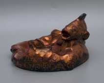 Пепельница «Рыбка», Каунасский комбинат «Дайле», СССР, Литва, 1950-60 гг.