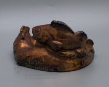 Пепельница «Рыбка», Каунасский комбинат «Дайле», СССР, Литва, 1950-60 гг.