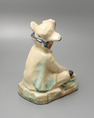 Статуэтка «Мальчик в коньках», керамика, СХФ №1, 1950-60 гг.