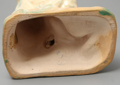 Статуэтка «Мальчик в коньках», керамика, СХФ №1, 1950-60 гг.