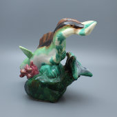 Советская фаянсовая статуэтка «Рыба», Конаково, 1970-80 гг.