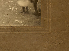 Старинная фотография «Крестный ход», Россия, 10 апреля 1917 г.