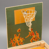 Настольная детская игра «Баскетбол», автор А. Гарнич, изд-во «Малыш», СССР, 1964 г.