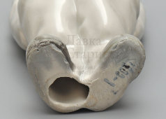 Статуэтка «Бравый солдат Швейк», скульптор А. Бондаренко, фарфор ЛЗФИ, 1950-60 гг.