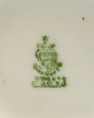 Ваза «Летящие утки», художник Прохоров А. И., фарфор, Дулево, 1937-46 гг.