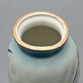 Ваза «Летящие утки», художник Прохоров А. И., фарфор, Дулево, 1937-46 гг.