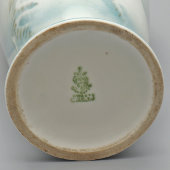 Ваза «Летящие утки», художник Прохоров А. И., фарфор, Дулево, 1937-46 гг.