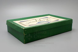 Советская картонная коробка для подарка, Мосгалантерея, 1950-60 гг.
