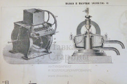 Старинная гравюра «Молоко и молочное хозяйство», Россия, н. 20 в.