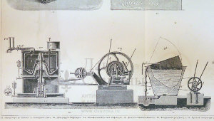 Старинная гравюра «Молоко и молочное хозяйство», Россия, н. 20 в.