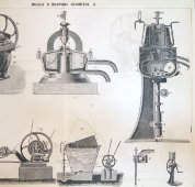 Старинная гравюра «Молоко и молочное хозяйство», Россия, н. 20 в.