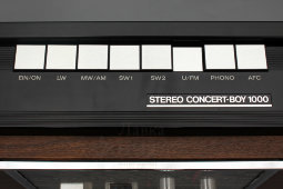 Сетевой транзисторный радиоприемник «Grundig Stereo-Concert-Boy 1000», Германия, 1970-е