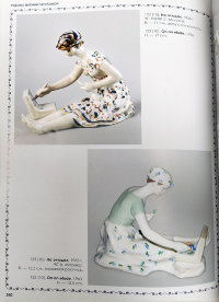 Статуэтка «На этюдах», скульптор Гатилова Е. И., Дулево, модель 1961 г., роспись 2000-х