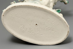 Авторская статуэтка «Старая дева» (Филянская), скульптор Сергеев В. А., ЗиК Конаково, 1988 г.