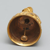 Старинный настольный колокольчик для вызова прислуги «Пчела», бронза, Европа, 19 в.