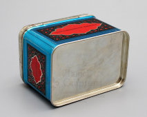 Коробка «Чай грузинский экстра»​, СССР, 1970-е годы, жесть