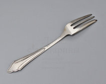 Винтажная десертная вилка с серебрением, WMF, Германия, сер. 20 в.