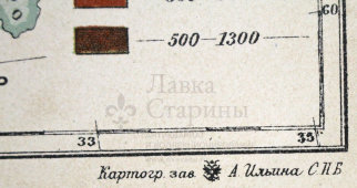 Старинная карта «Финляндия»