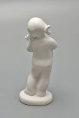 Статуэтка «Колыбельная», скульптор Столбова Г. С., бисквит, ЛФЗ, 1950-60 гг.
