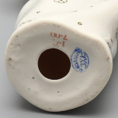 Статуэтка «Корейский танец с веерами», скульптор Щербина В. И., фарфор, Полонский ЗХК, 1956-73 гг.