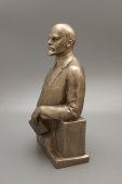 Бюст «В. И. Ленин», силумин, СССР, 1960-е гг.
