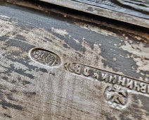 Поздравительная папка в адрес Окружного инженера Енисейского горного округа Генриха Юлиановича Стемпневского по случаю 25-летия работы, золотодобыча, Россия, 1907 г.