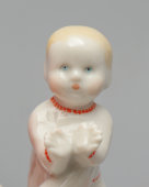 Статуэтка «Ладушки», скульптор Столбова Г. С., фарфор ЛФЗ, 1960-е