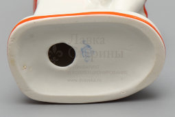 Статуэтка «Ладушки», скульптор Столбова Г. С., фарфор ЛФЗ, 1960-е