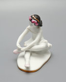 Статуэтка «Маленькая балерина», скульптор Велихова С. Б., ЛФЗ, 1950-60 гг.