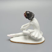 Статуэтка «Маленькая балерина», скульптор Велихова С. Б., ЛФЗ, 1950-60 гг.