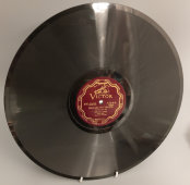 Шопен, «Баллада No. 2, фа мажор» исп.  Альфред Корто - пианино, 1920-е годы. Пластинка большого размера. Редкость! США. Victor Records