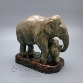 Статуэтка «Слон со слоненком»