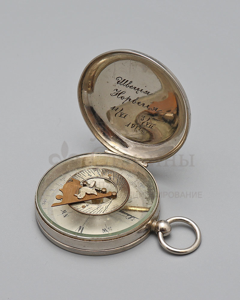 Купить антикварные карманные солнечные часы с компасом в металлическом ...