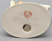 Статуэтка, скульптурная группа «Коммуналка», скульптор Ю. М. Львов, авторская подпись, Первомайский фарфоровый завод (Песочное), 1980-90 гг.