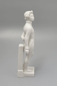 Статуэтка «Пушкин-лицеист», скульптор Гендельман Е. А., ЛФЗ, 1950-60 гг.
