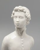 Статуэтка «Пушкин-лицеист», скульптор Гендельман Е. А., ЛФЗ, 1950-60 гг.