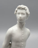 Статуэтка «Пушкин-лицеист», скульптор Гендельман Е. А., ЛФЗ, 1950-60 гг.