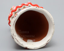 Дымковская керамическая игрушка «Барыня»