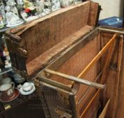 Старинный походный чемодан-гардероб