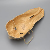 Детская карнавальная маска «Заяц», папье-маше, Воронеж, 1970-е