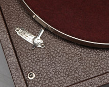 Винтажный патефон-чемоданчик «Дружба», модель ПГ-54, Ленинградский патефонный завод, СССР, 1950-е