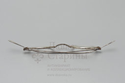 Антикварные очки с диоптриями в тонкой металлической оправе «Cristal», Европа, кон. 19, нач. 20 вв.