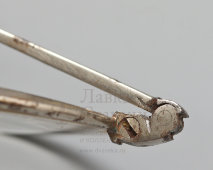 Антикварные очки с диоптриями в тонкой металлической оправе «Cristal», Европа, кон. 19, нач. 20 вв.