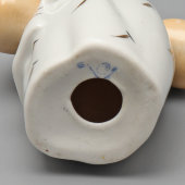 Статуэтка «Девушка с коромыслом», авторы Бобик Н. Ф., Шуляк Т. Н., фарфор, Полонский ЗХК, 1971-91 гг.