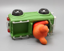 Детская механическая игрушка «Медведь-шофер», СССР, 1960-70 гг.