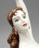 Статуэтка «Балерина М. Плисецкая в роли Китри в балете А. Минкуса «Дон Кихот», скульптор Чечулина Г. Д.,​ фарфор Дулево, 1980-е